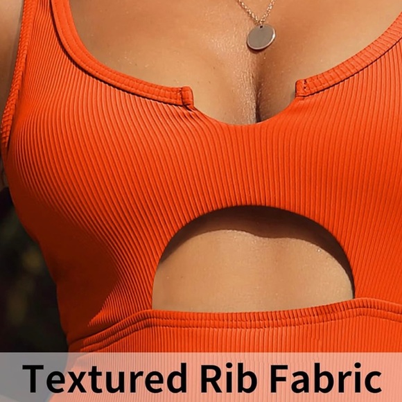 Tangerine Cutout one-piece Swimsuit - Picture 3 of 16